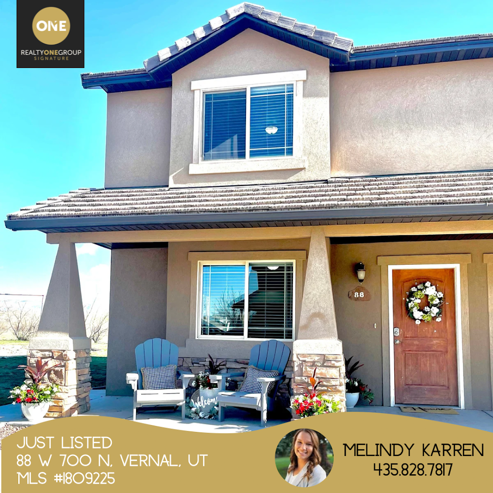 Melindy Karren, REALTOR, Realty One Group Signature – Vernal